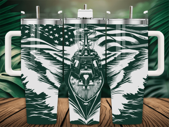 American Military Warship Tumbler Review