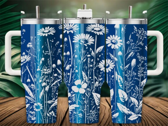 Blue Boho Daisy Field Embroidery Review