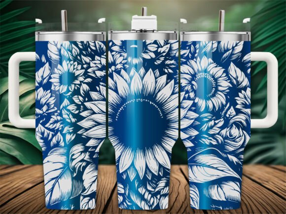 Blue Garden Flower Review for Real Embroidery Projects