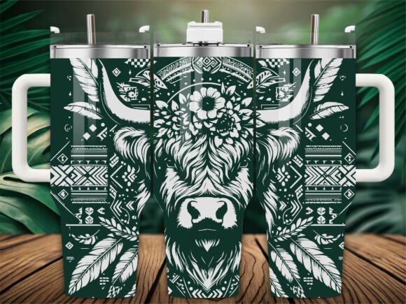 Boho Highland Cow: A Designer's Review for Real Embroidery Projects