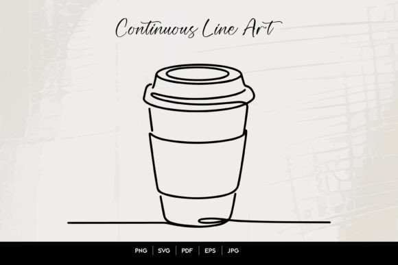 Continuous Line Coffee Cup Art: A Designer's Real-World Review