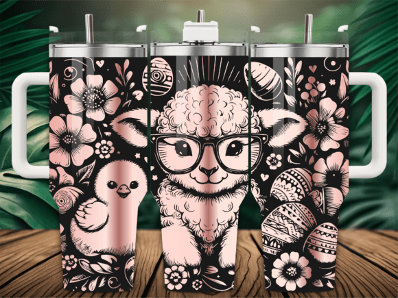 Easter Llama Chick Eggs Tumbler Review