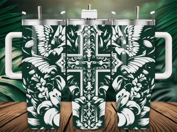 Floral Butterfly Cross Tumbler Review