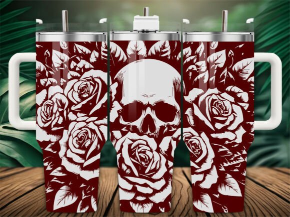 Maroon Floral Skull: A Designer's Real-World Embroidery Review