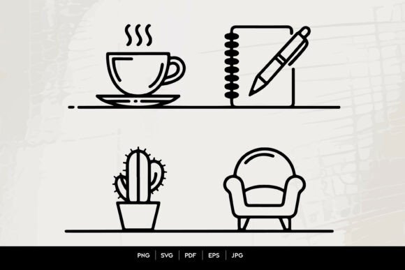 Minimal Home Office Icon Set Review