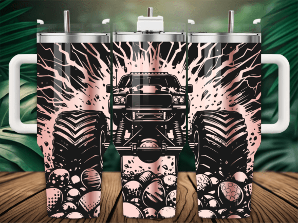 Monster Truck Easter Tumbler Review