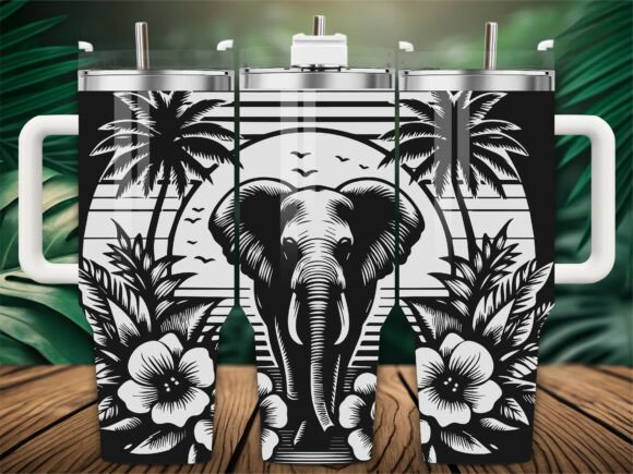 Tropical Elephant Embroidery Design Review
